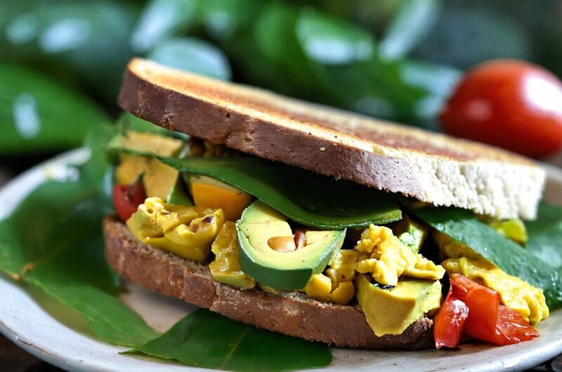 Yummy Ackee Sandwich